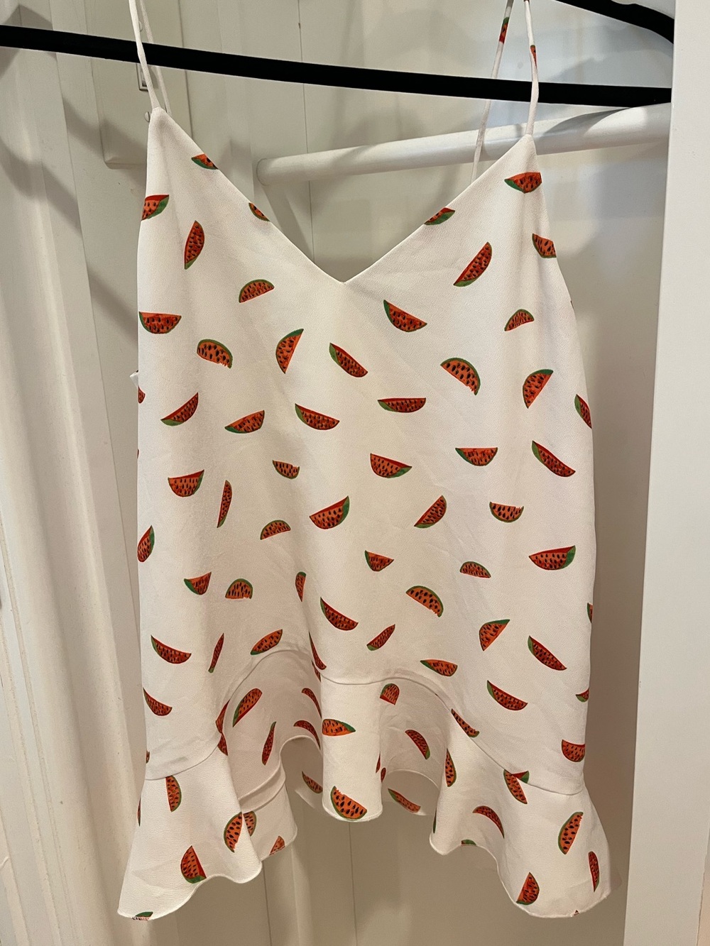 cooper & ella White Watermelon Print Top